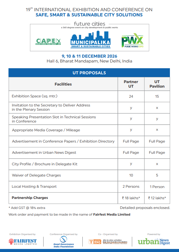 19th Municipalika UT Proposals