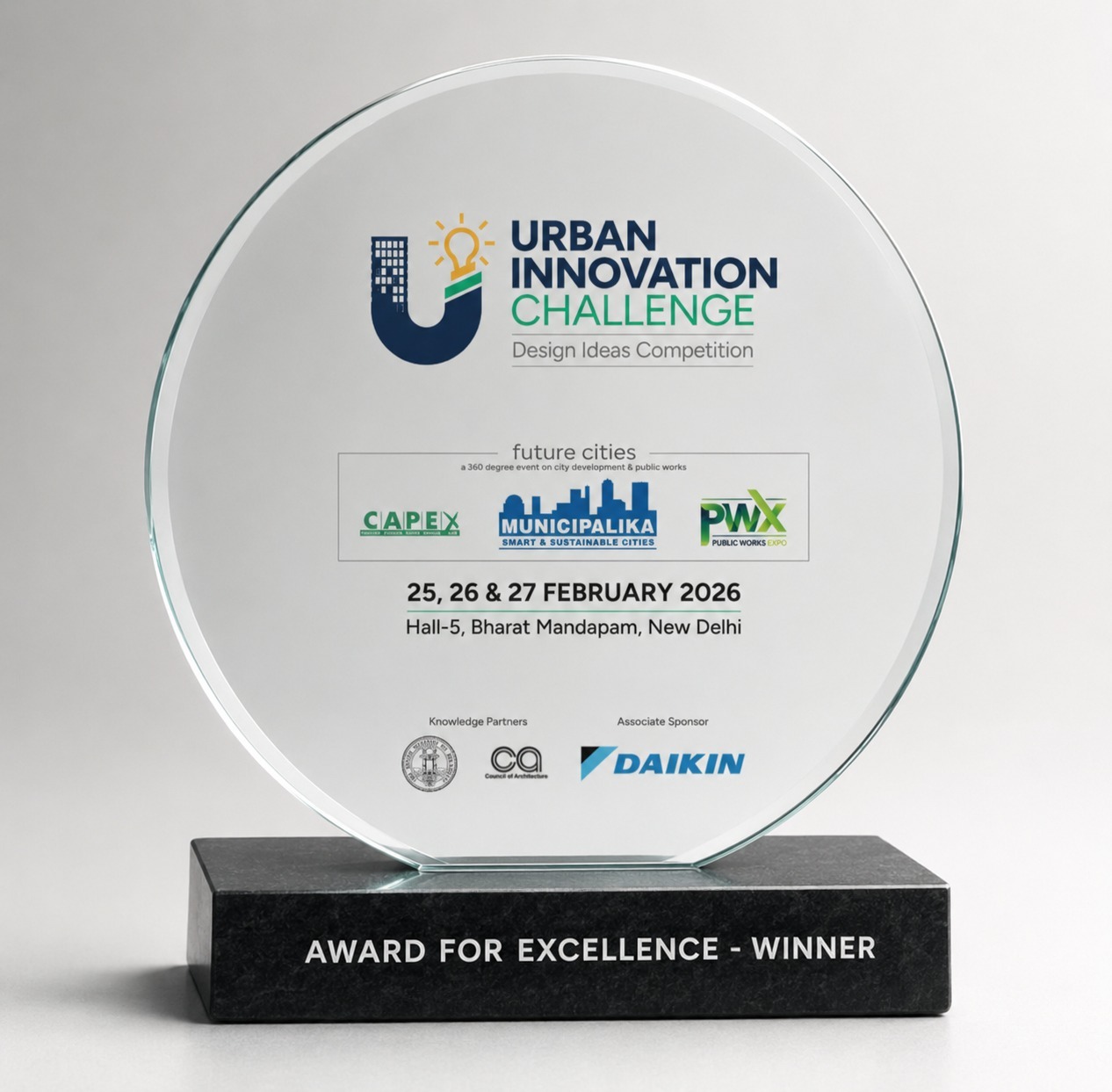 Urban Innovation Challenge 2026 awards